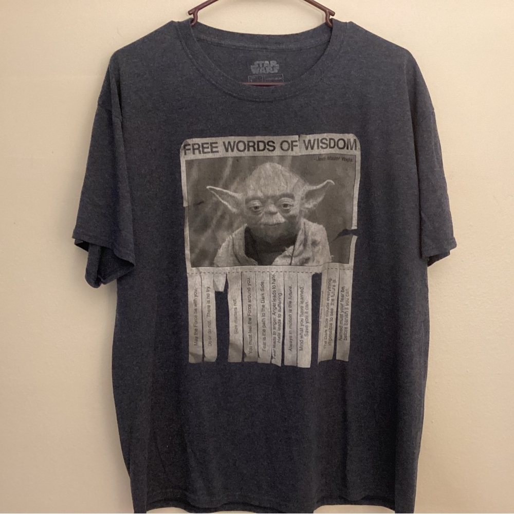 Star Wars Yoda Tee - Dark Gray